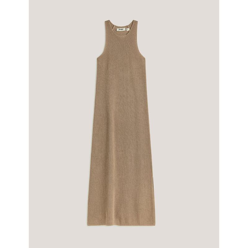 VESTIDO ECOALF CITRINE TAUPE
