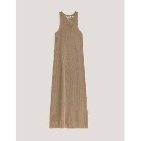 VESTIDO ECOALF CITRINE TAUPE
