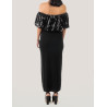 VESTIDO OBVIO ZUKI NEGRO