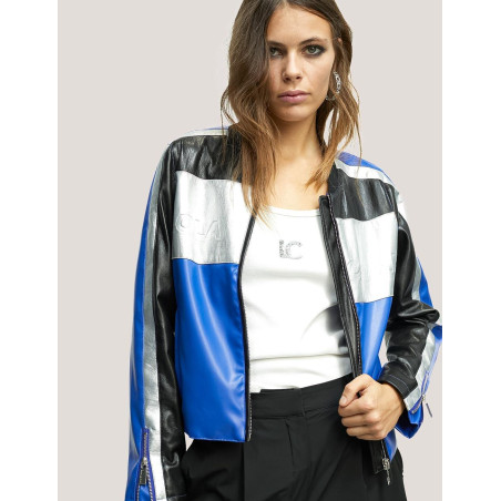 CHAQUETA LOLA CASADEMUNT LF2402004 AZUL
