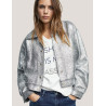CHAQUETA LOLA CASADEMUNT LF2402011 PLATA