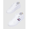 ZAPATILLA TOMMY HILFIGER ELEVATED GLOBAL STRIPES SNEAKER BLANCO
