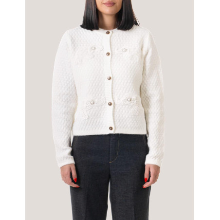 CHAQUETA OBVIO J5008 JUNKO BLANCO