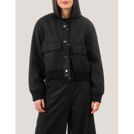 CHAQUETA OBVIO MAO NEGRO
