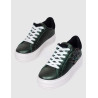 ZAPATILLA KURT GEIGER  LANEY EYE-PETROL-LEATHER VERDE