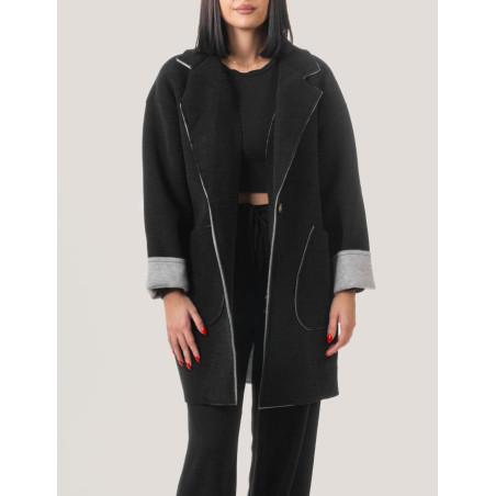 CHAQUETA OBVIO SAKURA NEGRO