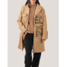 CHAQUETA OBVIO HIKARI TAUPE
