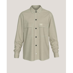 CAMISA CALVIN KLEIN CARGO OVERSHIRT BEIG