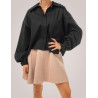 CAMISA OBVIO MAE NEGRO