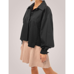 CAMISA OBVIO MAE NEGRO