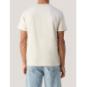 CAMISETA CALVIN KLEIN SMALL CK BOX TEE BEIG