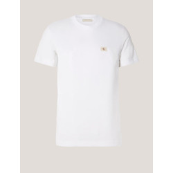 CAMISETA CALVIN KLEIN WOVEN LABEL REGULAR TEE BLANCO