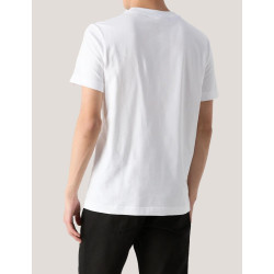 CAMISETA CALVIN KLEIN WOVEN LABEL REGULAR TEE BLANCO