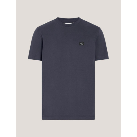 CAMISETA CALVIN KLEIN WOVEN LABEL REGULAR TEE AZUL