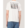 CAMISETA CALVIN KLEIN SERIF FONT GRAPHIC TEE BLANCO