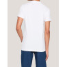 CAMISETA CALVIN KLEIN CORE MONOLOGO SLIM TEE BLANCO
