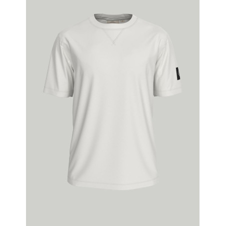 CAMISETA CALVIN KLEIN BADGE REGULAR TEE BLANCO