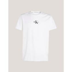 CAMISETA CALVIN KLEIN MONOLOGO TEE BLANCO