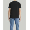 CAMISETA CALVIN KLEIN DISTRESSED MONOLOGO TEE NEGRO