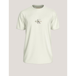 CAMISETA CALVIN KLEIN MONOLOGO TEE BEIG