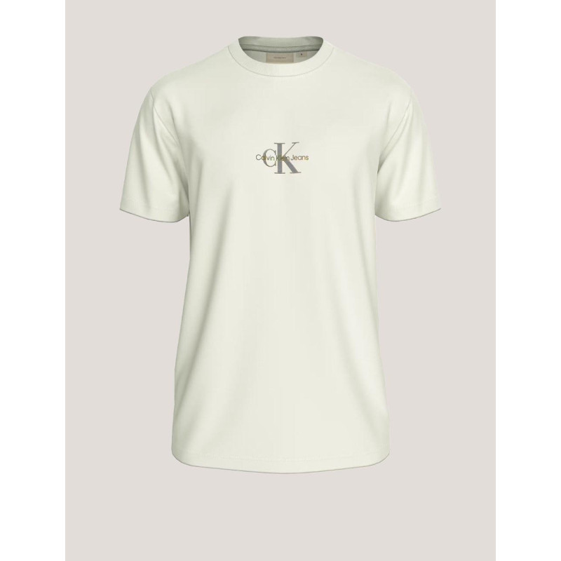 CAMISETA CALVIN KLEIN MONOLOGO TEE BEIG