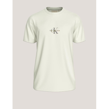 CAMISETA CALVIN KLEIN MONOLOGO TEE BEIG