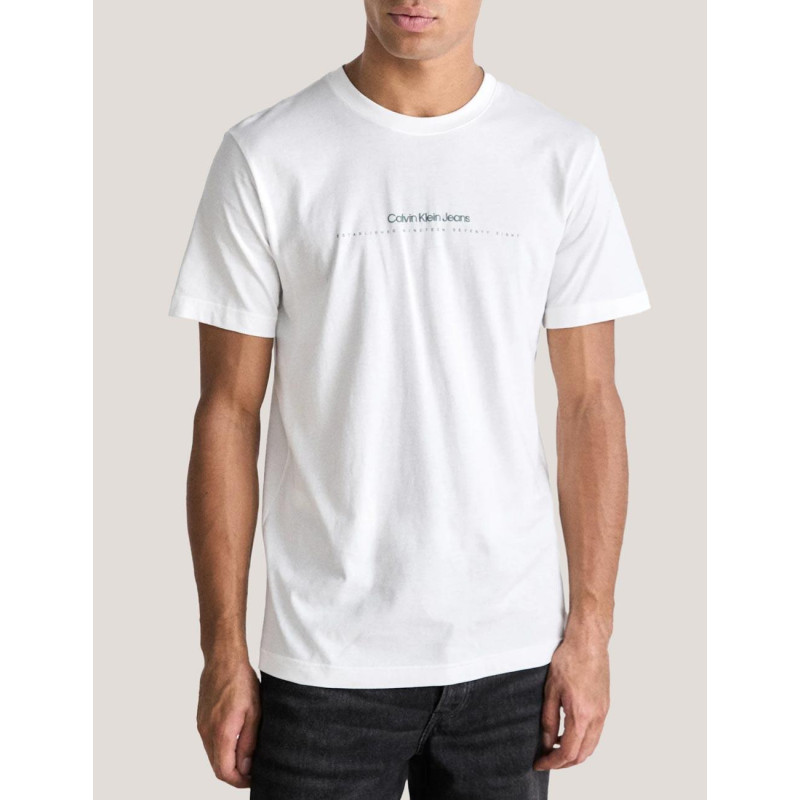 CAMISETA CALVIN KLEIN MINIMAL LOGO TEE BLANCO