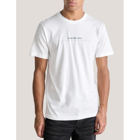 CAMISETA CALVIN KLEIN MINIMAL LOGO TEE BLANCO