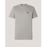 CAMISETA CALVIN KLEIN WOVEN LABEL REGULAR TEE GRIS