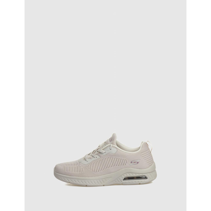 ZAPATILLA SKECHERS BOBS SQUAD AIR- CLOSE ENCOUNTER  BEIG