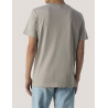 CAMISETA CALVIN KLEIN WOVEN LABEL REGULAR TEE GRIS