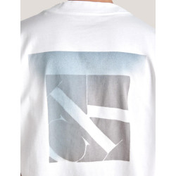 CAMISETA CALVIN KLEIN SOFT LAYERED MONOGRAM TEE BLANCO