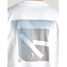 CAMISETA CALVIN KLEIN SOFT LAYERED MONOGRAM TEE BLANCO