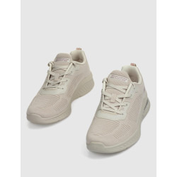 ZAPATILLA SKECHERS BOBS SQUAD AIR- CLOSE ENCOUNTER  BEIG