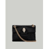 BOLSO KURT GEIGER FABRIC MINI KENSINGTON NEGRO