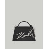 BOLSO KARL LAGERFED K/SIGNATURE 2.0 MD CORSSBODY NEGRO
