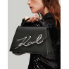 BOLSO KARL LAGERFED K/SIGNATURE 2.0 MD CORSSBODY NEGRO