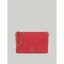 BOLSO PINKO FLAT CLASSIC ROJO