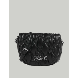 BOLSO KARL LAGERFED K/SIGNATURE KUILT CB NEGRO