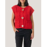 CHALECO OBVIO 26231 MIHO ROJO
