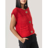 CHALECO OBVIO 26231 MIHO ROJO