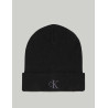 GORRO CALVIN KLEIN THICK EMBROIDERY BEANIE NEGRO