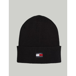 GORRO TOMMY HILFIGER TJM HERITAGE CORE BEANIE NEGRO