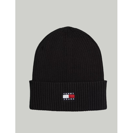 GORRO TOMMY HILFIGER TJM HERITAGE CORE BEANIE NEGRO