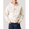 SUDADERA CALVIN KLEIN MONOLOGO HOODIE BEIG