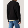 SUDADERA CALVIN KLEIN MINIMAL LOGO CREW NECK NEGRO