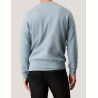 SUDADERA CALVIN KLEIN MINIMAL LOGO CREW NECK AZUL