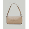BOLSO CALVIN KLEIN SCULPTED SHOULDERV POUCH25 MONO BEIG