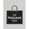 BOLSO RUE MADAM PARIS ICON MINI TOTE NEGRO