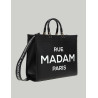 BOLSO RUE MADAM PARIS ICON MINI TOTE NEGRO